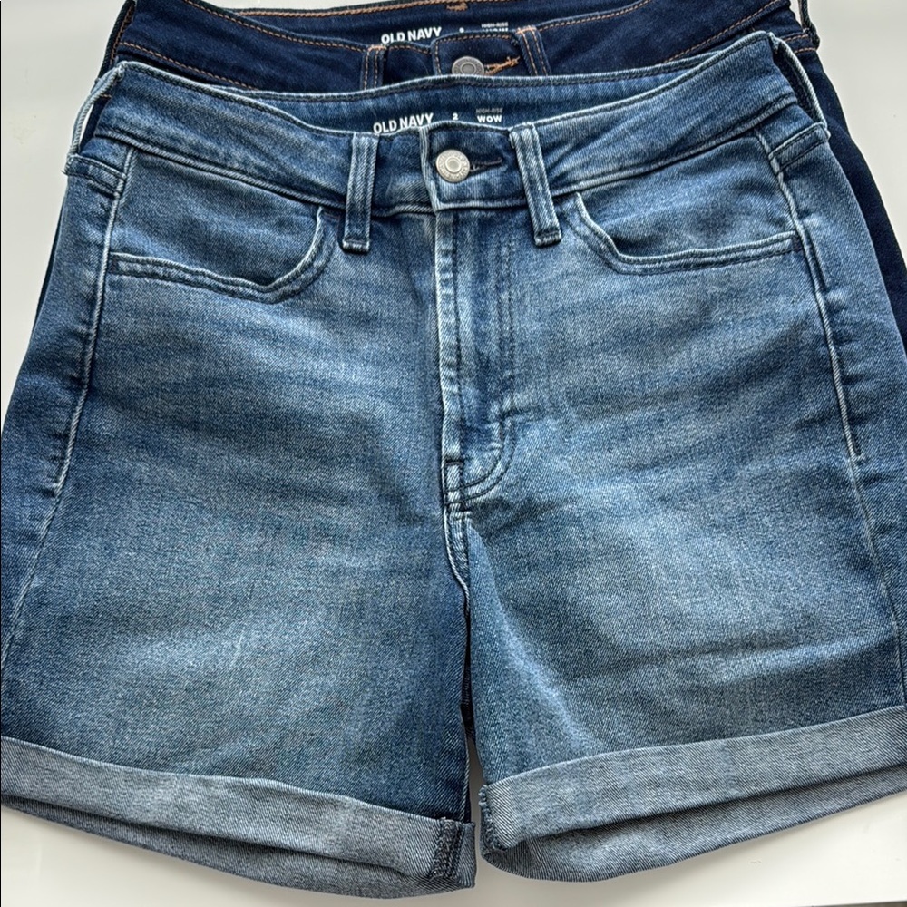Old Navy Wow Denim Shorts, Size 2 !!!!!BUNDLE!!!!!